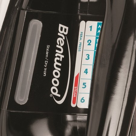 Brentwood Appliances Classic Non Stick Stream/Dry Iron (Black) MPI70